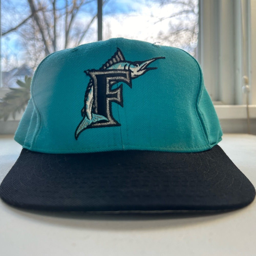 Vintage Florida Marlin baseball Diamond Collection New Era 100% wool 7 1/8 hat